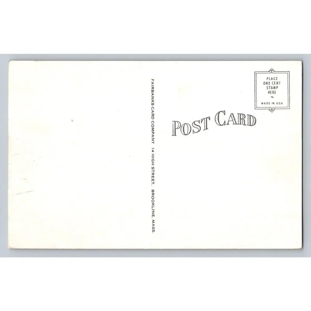 Vintage Model Mine Perham's West Paris Maine Postcard Fairbanks Card Co.